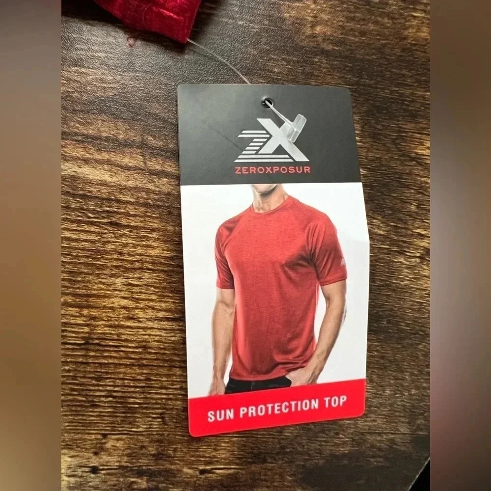 ZEROXPOSUR | men’s sun protection top. Size: XL